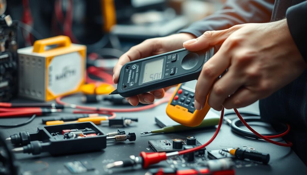 metode menggunakan multimeter