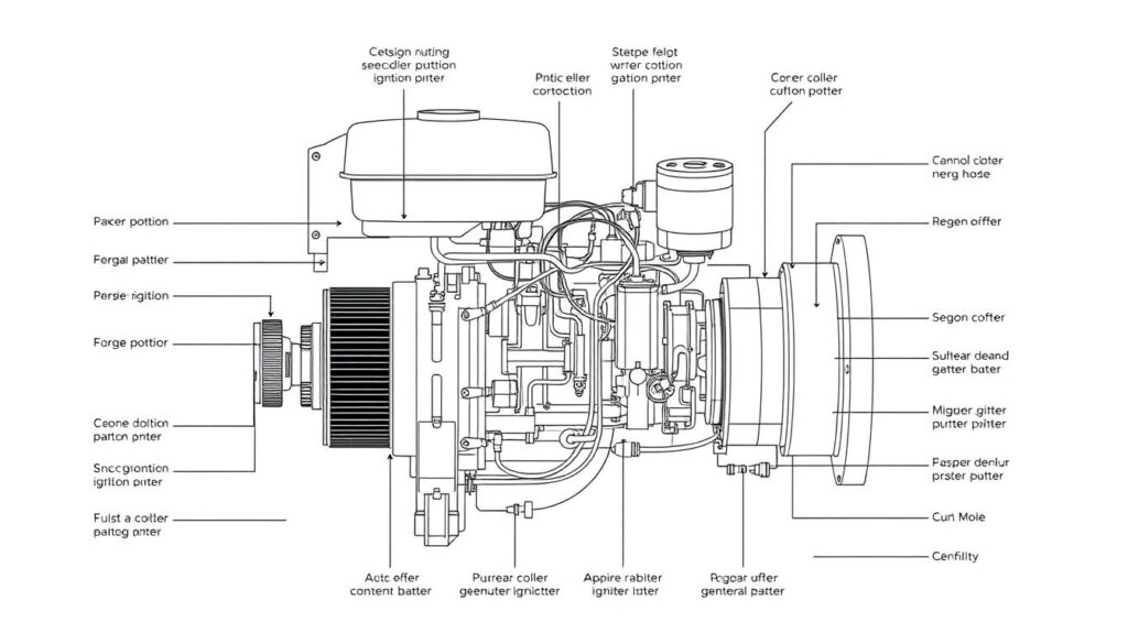 sistem pengapian genset